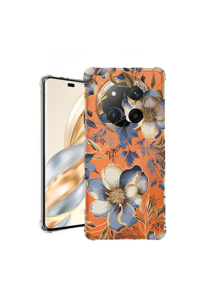 bestcase Husă Antișoc pentru Honor Magic7 Lite, Florală - cu flori de magnoli...