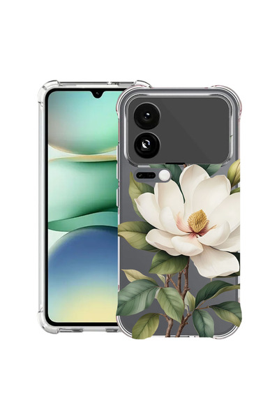 bestcase Husă Antișoc pentru Xiaomi 17 Pro, Florală - Magnolie Albă, 2099997 ...