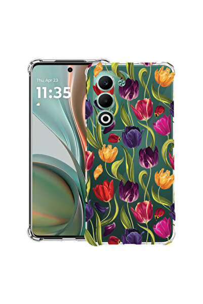 bestcase Αντικραδασμική Θήκη για Xiaomi Redmi 15 4G (171mm), Φλοράλ - Σχέδιο ...
