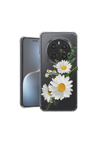 bestcase Αντικραδασμική Θήκη για Honor Magic7 Pro, Φλοράλ - Μινιμαλιστική Μαρ...