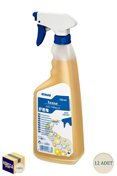 Ecolab Xense Sigara Kokusu Giderici Oda Parfümü - 750 Ml - 12 Adet - Koli