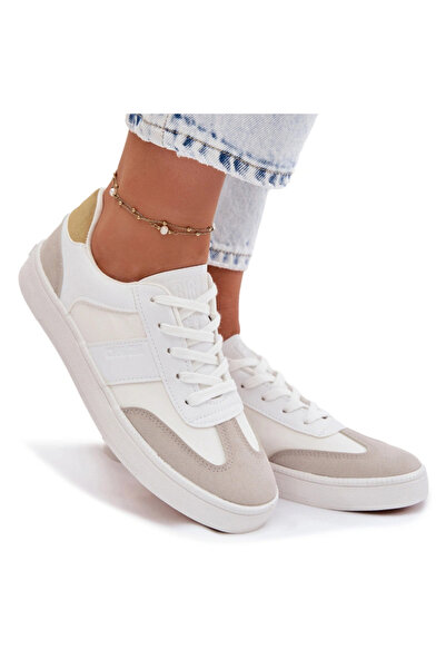 Big Star Shoes Adidași joși de damă Big Star TT274767 Alb 37
