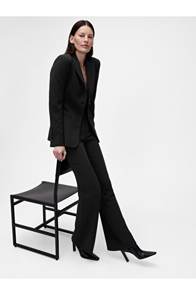 GAP Kadın Siyah GapStudio Low Rise Boot Pantolon