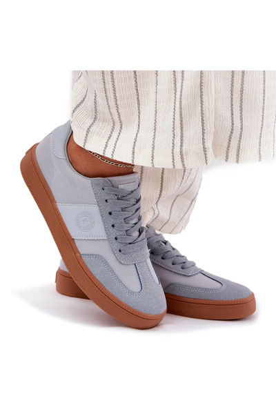 Big Star Shoes Ladies Sneakers Big Star RR274805 Blue 41