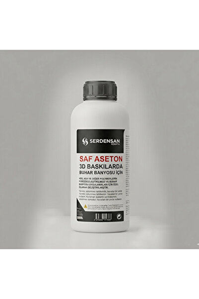 SERDENSAN KİMYA RF3D 3D Yazıcı ABS Baskı İçin Saf Aseton Buhar Banyosu İçin 1...