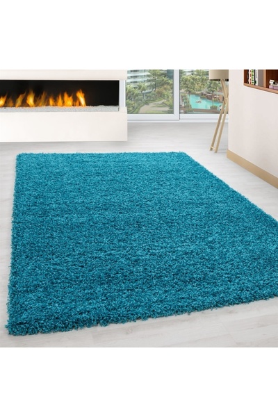 VivaDeco Covor Life Turcoaz V1 140x200 cm