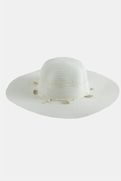 ZERO LAND Ilkeshop Seashell (10500) Straw Hat-Black