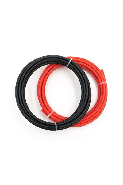 SPUTEK 6mm² Solar Dc Kablo - Kırmızı / Siyah - Çift Katman Izolasyonlu 3+3 Metre