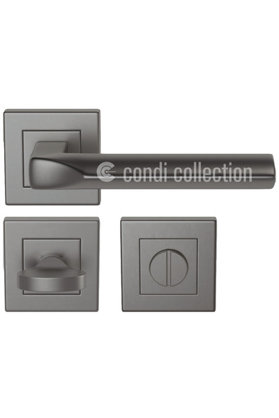 Condi Collection مقبض باب من الفولاذ المقاوم للصدأ 1011K PVD Fume WC
