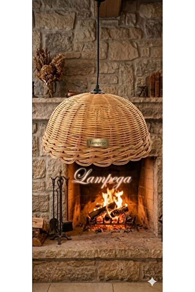Lampega rattan bambu avize