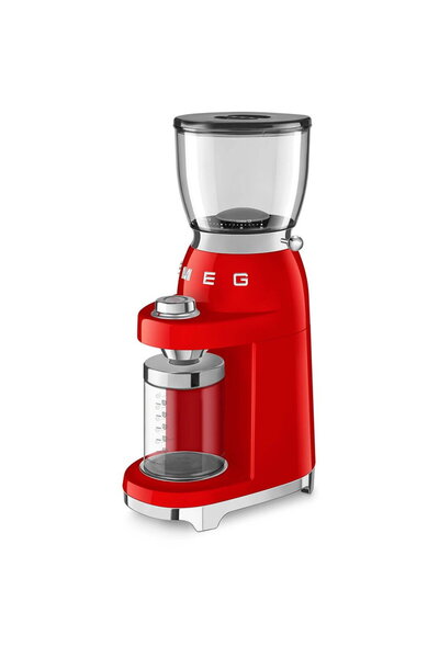 SMEG 50's Style Coffee Grinder CGF11RDEU Rosu
