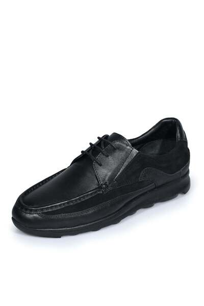 COSTO 45 46 47 Size Men's Shoes Black Leather Wide Fit Comfortable Use