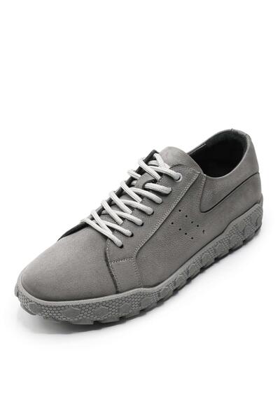 COSTO 45 46 47 Size Men's Summer Shoes Gray Nubuck Wide Fit for Summer Use