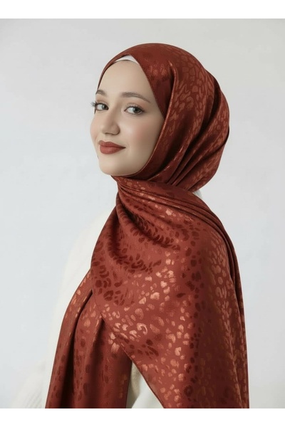 Butik Leopar desenli Aerobin jakar şal