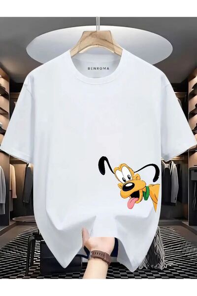 BENROMA Dog Printed Oversize Tee