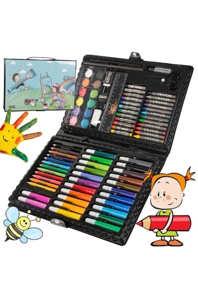 verk group Painting and drawing set in a suitcase 86 pieces