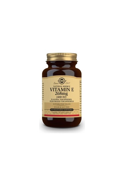 Solgar Vitamin E 400 Iu 1 Pack