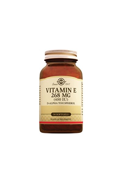 Solgar Vitamin E 400 Iu 50 Softgels