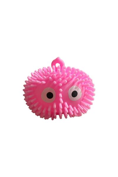 Piccolo Mondi Dikenli Işıklı Oyuncak Yoyo Topları - Pembe