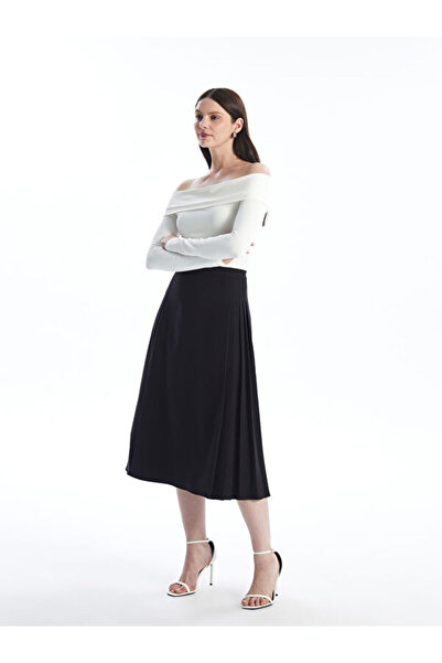 LC Waikiki Standard Fit Women's Pleated Skirt