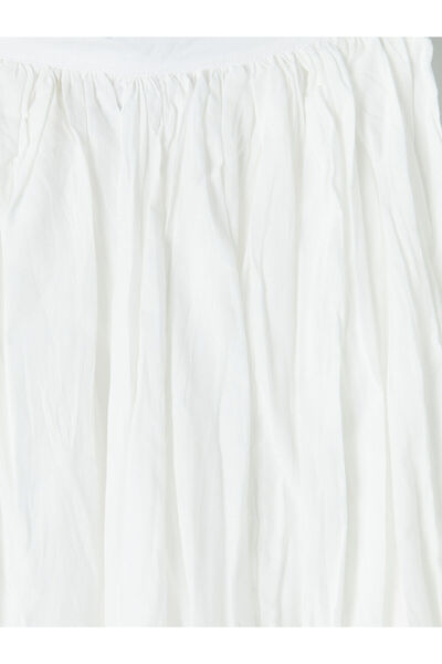 LC Waikiki Lcw Modest Waist Zipper Drawstring Skirt