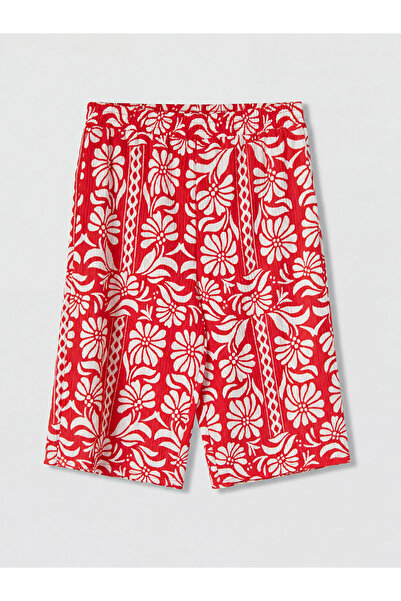 LC Waikiki Patterned girl's shorts