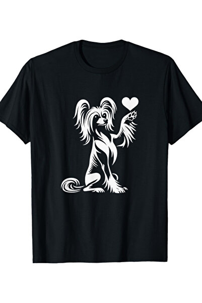 Aura YIO Men's Chinese Crested Dog Lover T-shirt