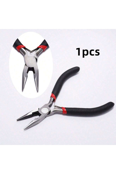 Choice3 Black-NO.1-1pcs 4Pcs/1pcs Black Iron Jewelry Pliers Tool Kit Includes...
