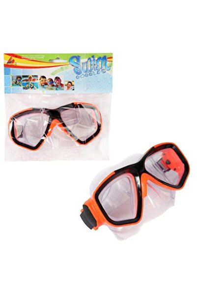 Goliat Mască de snorkeling pentru copii, portocalie, 15.5x7cm