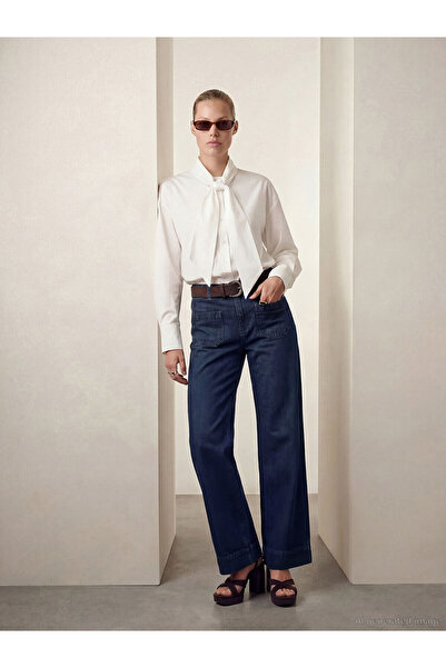 LC Waikiki Nevavm Wideleg Women's Jean Pants with a Difference