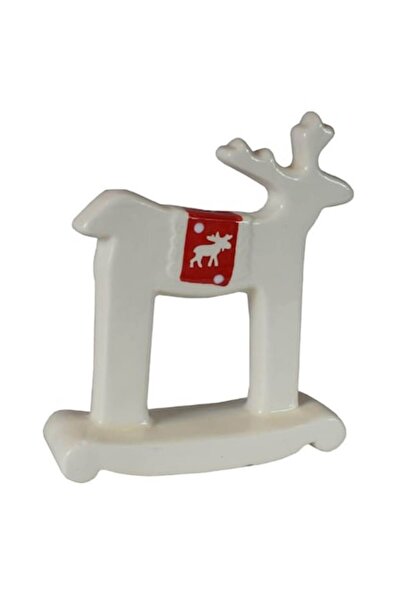 Goliat Ren ceramic, Goliat, stil scandinav, 16,5 cm, alb