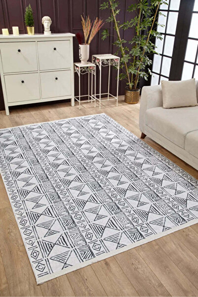halinet Halı.Net Multi-Colored Modern Washable Non-Slip Living Room Carpet Ha...