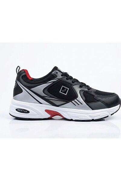 Best Of Black Men's Casual Sports Shoes Light Sole Comfortable Walking Runnin...