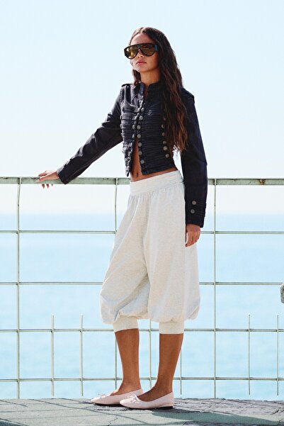 Bershka Kapri şalvar pantolon