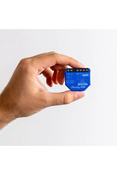 Shelly Smart relay 1 GEN3, 1 channel, 16A, WiFi, Bluetooth