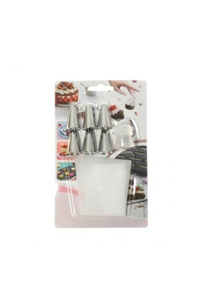 OEM Seringă de decorat pentru patiserie cu 7 accesorii