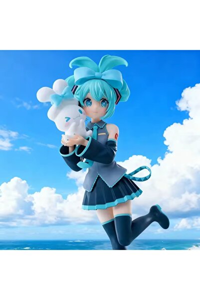 Besify Hatsune Miku x Cinnamoroll Luminasta Vocaloid Figure Virtual Standlı F...