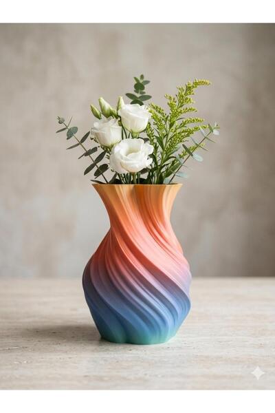 3-d pro art 3-D özel baskı vazo (25 CM)