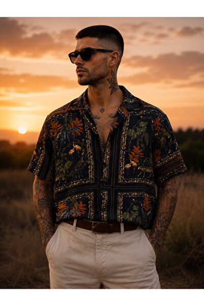 MFU collection Oversize Viscose Shirt