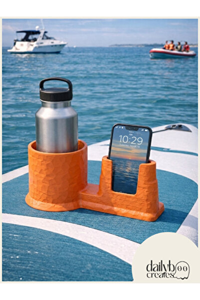 Dailyboo Creates Paddle Board/Kano Telefon ve Termos Tutucu-SUP Board