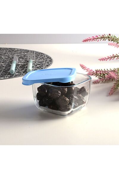 Paşabahçe 53223 Snowbox 24 Pieces, Glass Storage Container 275 Cc