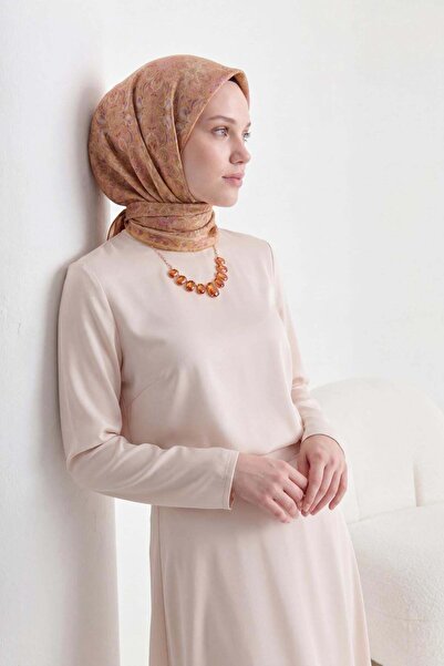 Silk Home وشاح ناعم أصفر باستيل 90x90