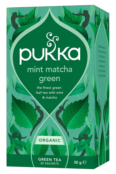 Pukka Mint Matcha Green Organic Herbal Tea
