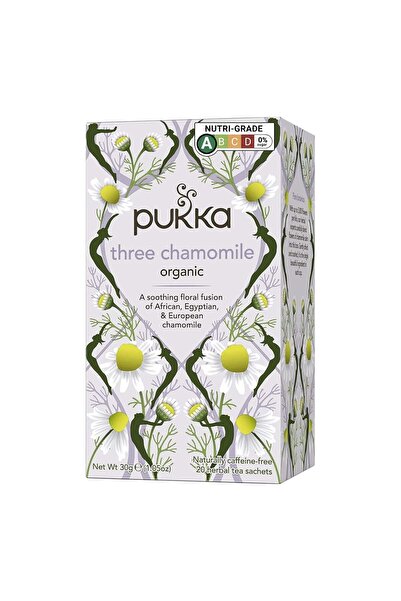 Pukka Three Chamomile Organic Herbal Tea