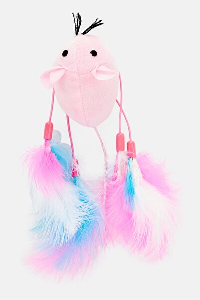 Brooklyn Vibrating Mouse Cat Toy, Pink Combo