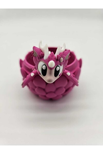 OEM Jucarie Articulata Dragon floare de Cires- Figurina Flexibila cu Ou Decor...