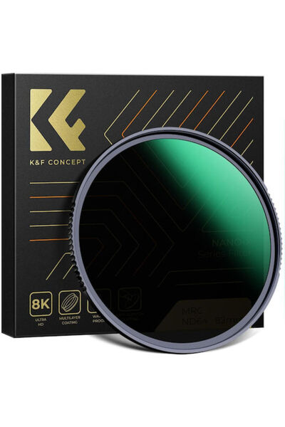 K&F CONCEPT 72mm Nano-X, με πράσινη πολυεπίστρωση, αδιάβροχο φίλτρο ND64