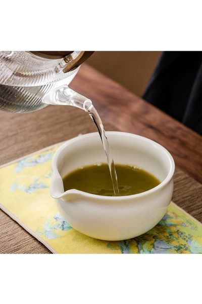 Arabest طقم شاي ماتشا من 7 قطع، مجموعة ماتشا يابانية من السيراميك مع خفاقة ووعاء