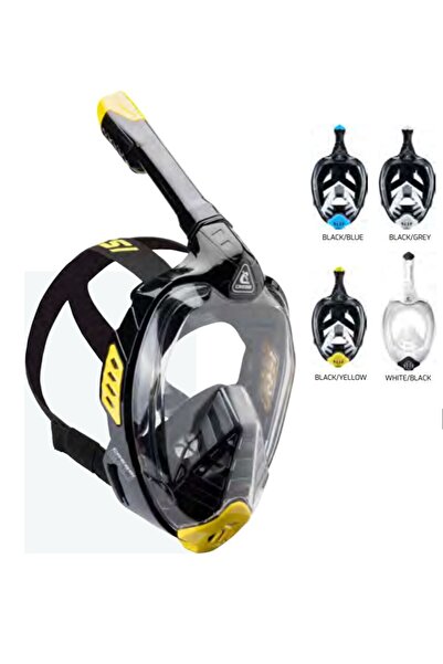 Cressi Bali Tam Yüz Maske WHITE / BLACK - S/M