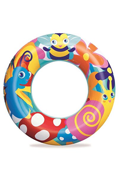 BESTWAY Can Toy 56 cm Patterned Bagel - Blue